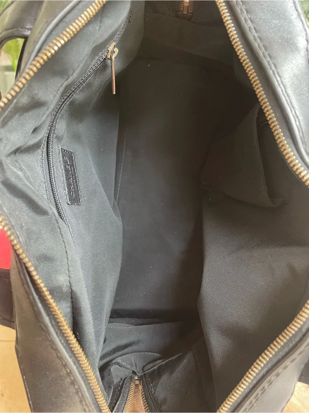 Chanel Large black wild stitch Boston bag